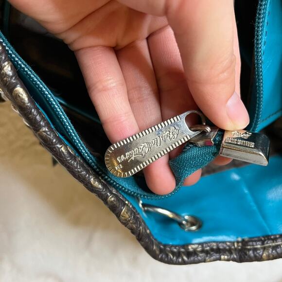 Rustic Coutures Blue Crossbody Purse - Picture 4 of 9